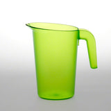 Krug, 1000 ml, unzerbrechlich, limone, mattiert, bruchsicher, bruchfest, Trinkglas