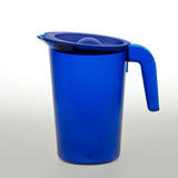 Krug, 1000 ml, unzerbrechlich, blau, mattiert, bruchsicher, bruchfest, Trinkglas