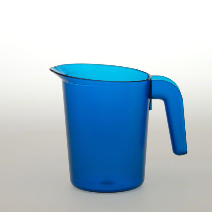 Krug, 500 ml, unzerbrechlich, blau, mattiert, bruchsicher, bruchfest, Trinkglas