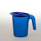 Krug, 500 ml, unzerbrechlich, blau, mattiert, bruchsicher, bruchfest, Trinkglas